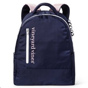 Vineyard Vines Backpack Navy Pink NWT Large Bag